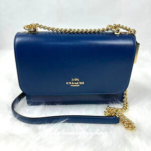 Coach Klare Crossbody Bag Calf Leather/Gold/Deep Blue CBI97 New